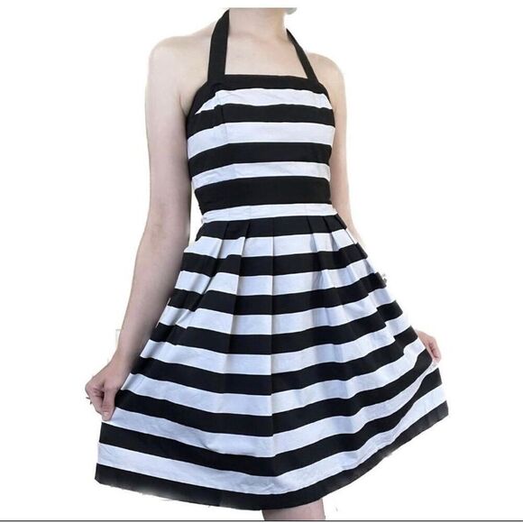 NWT White House Black Market Halter Dress - Picture 1 of 13